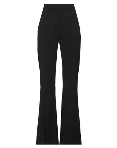 Erika Cavallini Woman Pants Black Size 8 Polyester, Viscose, Elastane
