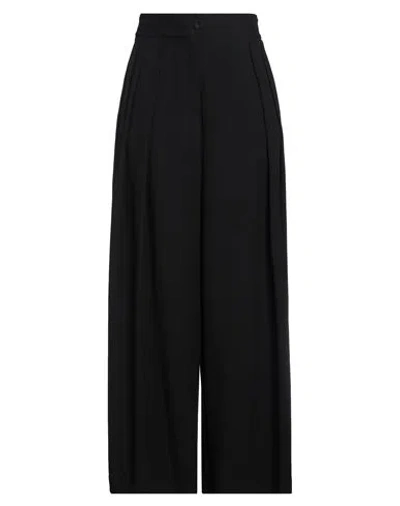 Erika Cavallini Woman Pants Black Size 10 Viscose, Acetate