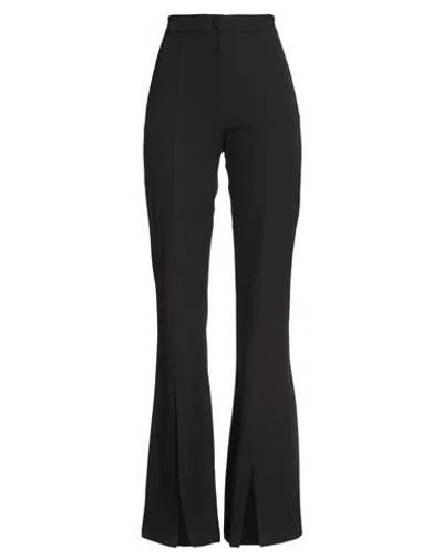 Erika Cavallini Woman Pants Black Size 4 Polyester, Viscose, Elastane