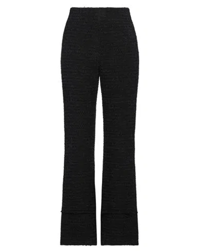 Erika Cavallini Woman Pants Black Size 6 Acrylic, Wool, Polyester, Polyamide