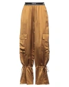Erika Cavallini Woman Pants Camel Size 8 Viscose