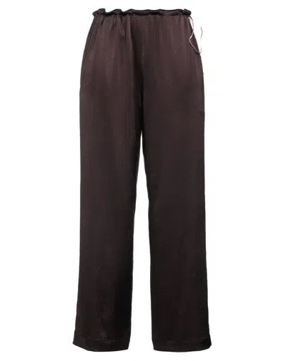 Erika Cavallini Pants In Brown