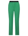 Erika Cavallini Woman Pants Emerald Green Size 4 Viscose, Virgin Wool, Elastane In Green