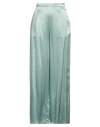 Erika Cavallini Woman Pants Green Size 6 Acetate, Viscose In Green