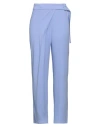 Erika Cavallini Woman Pants Lilac Size 8 Viscose, Acetate In Purple