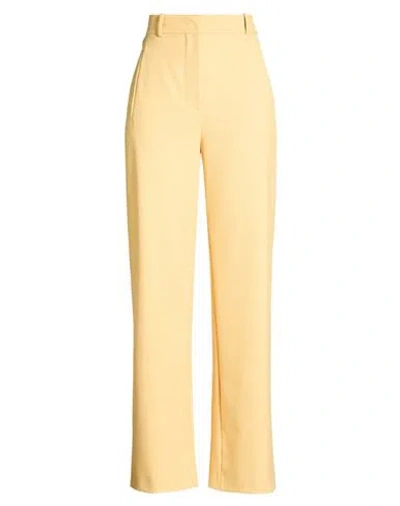 Erika Cavallini Woman Pants Marigold Size 8 Polyester, Viscose, Elastane In Yellow