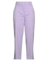 Erika Cavallini Woman Pants Mauve Size 8 Polyester, Viscose, Elastane In Purple