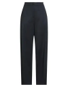 Erika Cavallini Woman Pants Midnight Blue Size 8 Polyester, Wool, Elastane