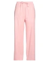 Erika Cavallini Woman Pants Pink Size 8 Virgin Wool, Elastane In Pink
