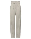 Erika Cavallini Woman Pants Sage Green Size 2 Polyester, Virgin Wool, Elastane