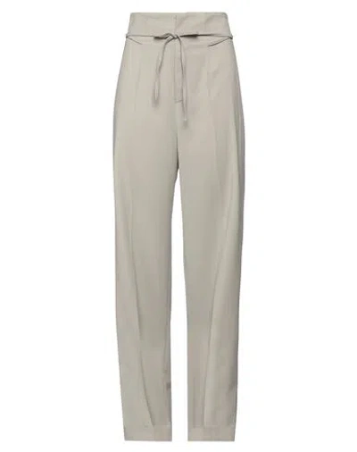 Erika Cavallini Woman Pants Sage Green Size 2 Polyester, Virgin Wool, Elastane