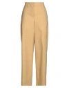 Erika Cavallini Woman Pants Sand Size 8 Cotton, Elastane In Beige