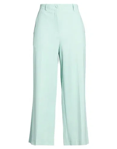 Erika Cavallini Woman Pants Turquoise Size 10 Viscose, Elastane In Blue