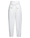 Erika Cavallini Woman Pants White Size 10 Polyamide In White
