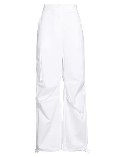Erika Cavallini Woman Pants White Size 6 Cotton