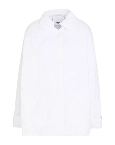 Erika Cavallini Woman Puffer White Size M Polyamide