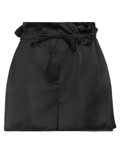 Erika Cavallini Woman Shorts & Bermuda Shorts Black Size M Polyester
