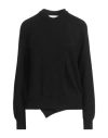 Erika Cavallini Woman Sweater Black Size L Wool, Polyamide