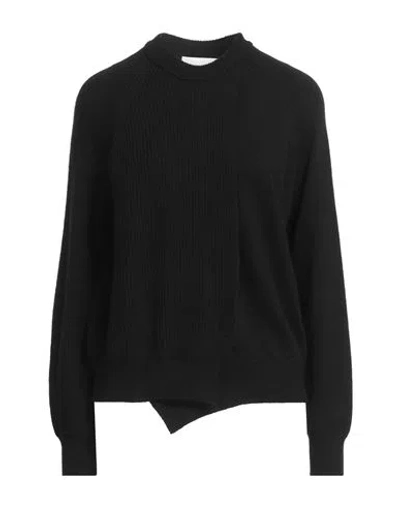 Erika Cavallini Woman Sweater Black Size M Wool, Polyamide