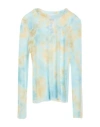 Erika Cavallini Woman T-shirt Light Blue Size 10 Polyamide, Elastane
