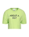 Erika Cavallini Woman T-shirt Light Green Size S Cotton In Green