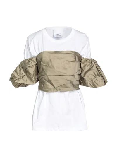 Erika Cavallini T-shirts In Green