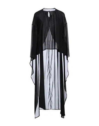 Erika Cavallini Woman Top Black Size 8 Polyester