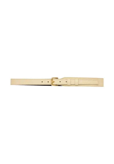 Erika Cavallini Women's Belt  Passages At Sight In Neutral