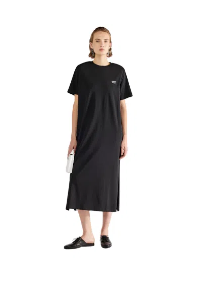 Erika Cavallini Women's Dress  Long T-shirt In Black