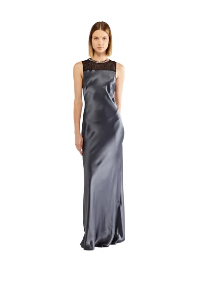 Erika Cavallini Women's Dress  With Open Back In Black