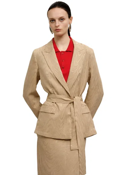 Erika Cavallini Women's Jacket  Duncan In Brown