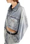 Erika Cavallini Women's Jacket  Light Denim In Light