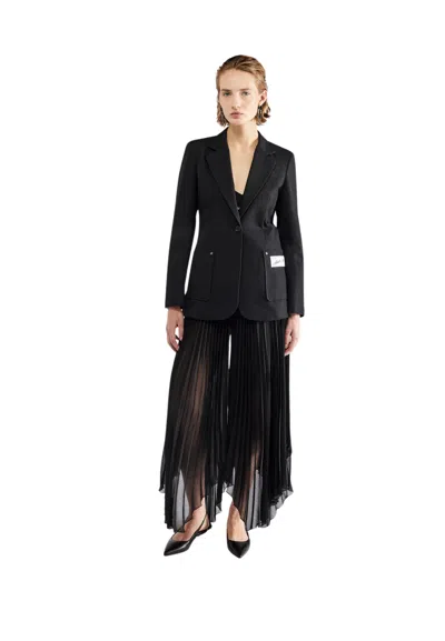 Erika Cavallini Women's Jacket  Monopetto In Black