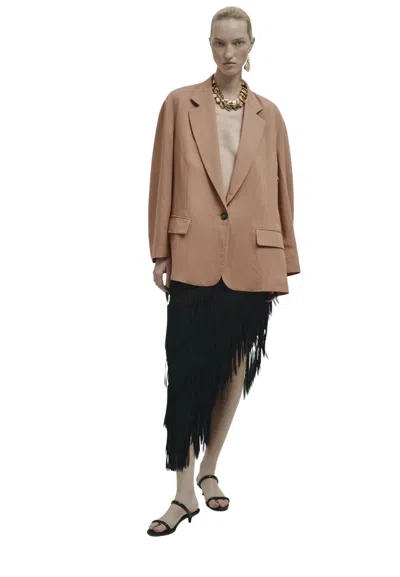 Erika Cavallini Women's Jacket  Monopetto In Brown