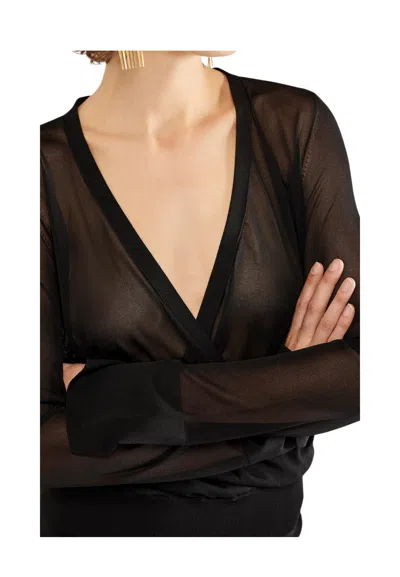 Erika Cavallini Women's Sweater  Semi-transparent In Black