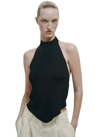 Erika Cavallini Women's Top  Knitted In Black