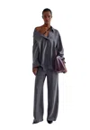 Erika Cavallini Women's Trousers  In Dark In Gray