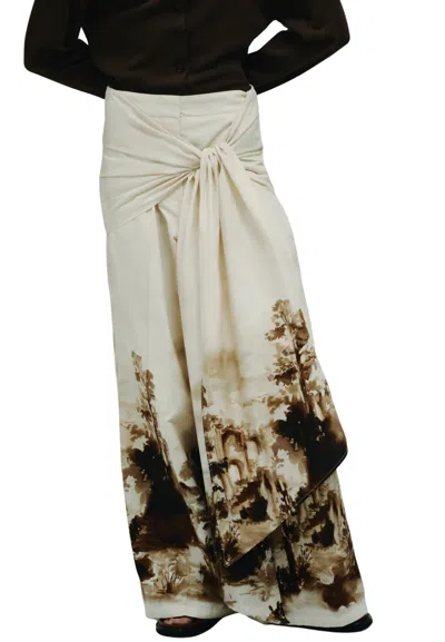 Erika Cavallini Women's Trousers  In Fantasy In Neutral