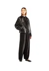 Erika Cavallini Women's Trousers  Leg Wide In Black
