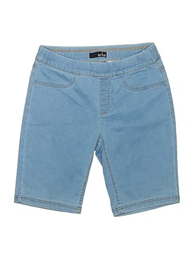 Pre-owned Erika Denim Shorts In Blue