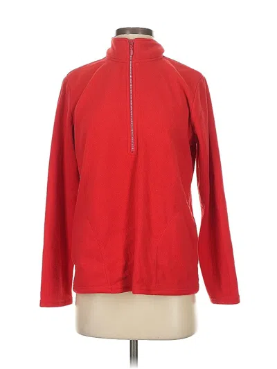 Pre-owned Erika Fleece Jacket In Red