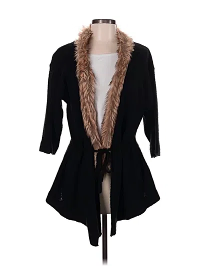 Pre-owned Erika Kimono In Black