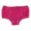 Erika Maish Fuzzy Pink Bikini In Pink