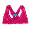 Erika Maish Fuzzy Pink Bikinis In Pink