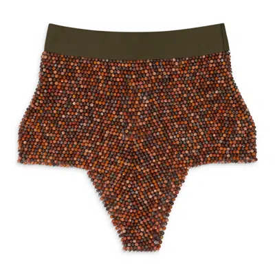 Erika Maish Healing Crystal Multicolored Bikini