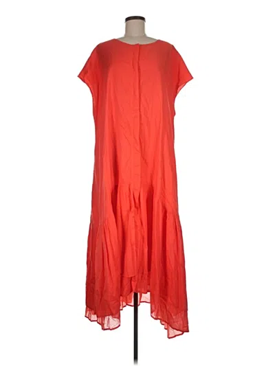 Pre-owned Erika Peña Casual Dress In Red