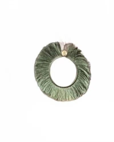 Erika Peña Women's Carmen Earrings In Olive In Green