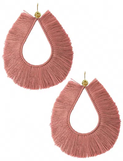 Erika Peña Women's Silvia Tassel Earring In Desert In Gold