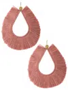 Erika Peña Women's Silvia Tassel Earring In Desert In Sand