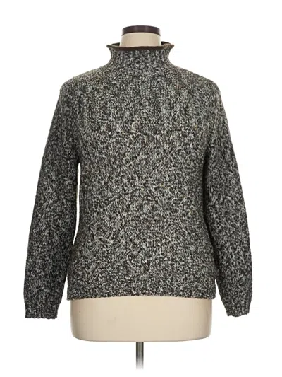 Pre-owned Erika Turtleneck Sweater In Gray